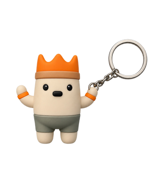 Panqa® Jefe PVC Keychain