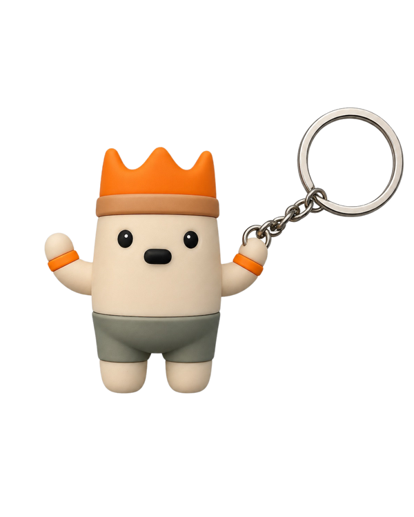 Panqa® Jefe PVC Keychain