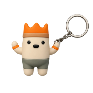 Panqa Mascot "Jefe" Keychain
