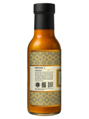Panqa Sauce Bottle Side View Ingredient Panel