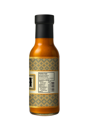 Panqa Sauce Bottle Side View Nutrition Facts Panel